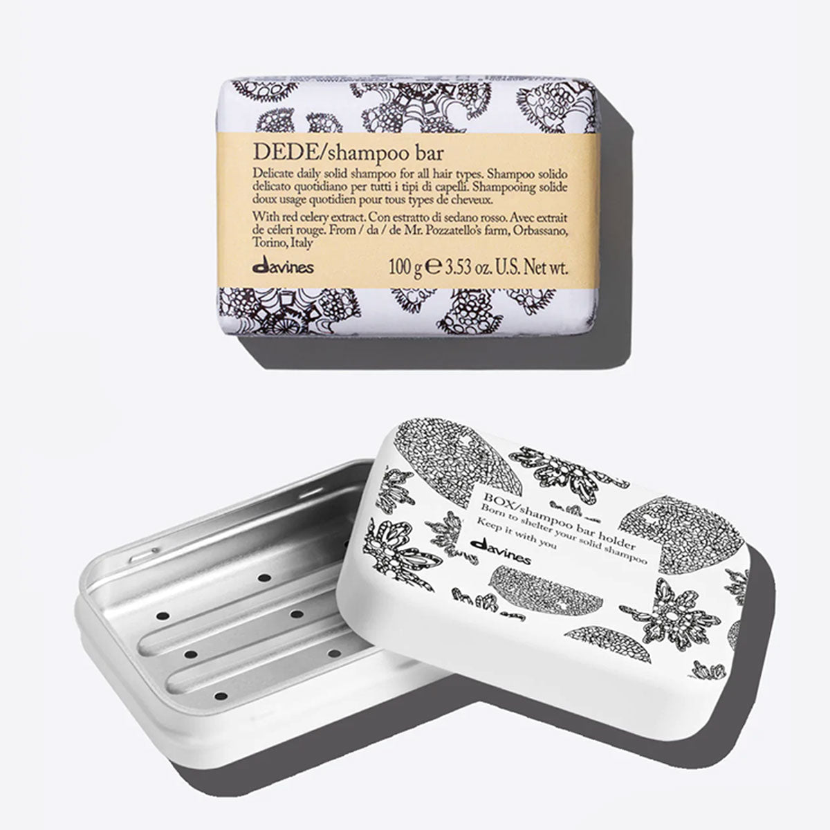 DEDE Shampoo Bar and Case